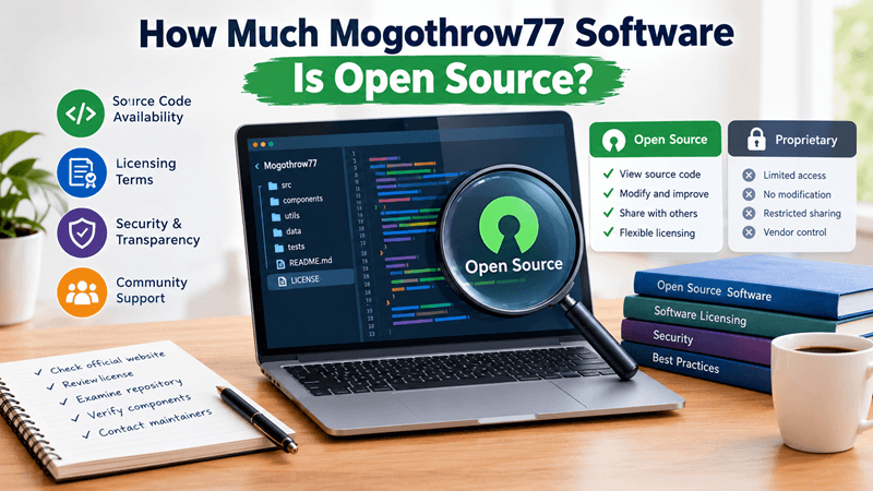 How Much Mogothrow77 Software Is Open Source